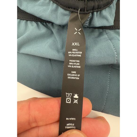 NWT Ten Thousand Men's Admiral Blue 5" Unlined Interval Shorts Size XXL - Picture 3 of 11